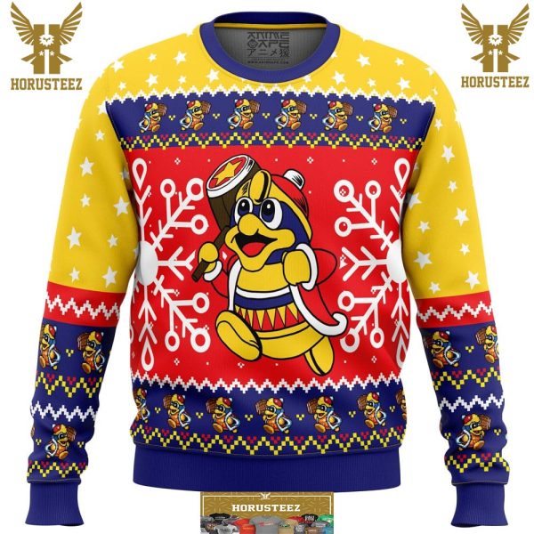 The King Dedede Kirby Gifts For Family Christmas Holiday Ugly Sweater