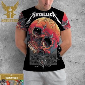 The Limited-Edition Poster Is Exclusive To Fifth Members Metallica The Latest Poster Featuring Atlas Rise All Over Print Shirt