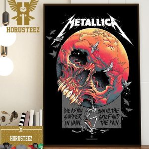 The Limited-Edition Poster Is Exclusive To Fifth Members Metallica The Latest Poster Featuring Atlas Rise Home Decor Poster Canvas