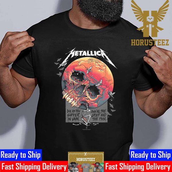 The Limited-Edition Poster Is Exclusive To Fifth Members Metallica The Latest Poster Featuring Atlas Rise Unisex T-Shirt