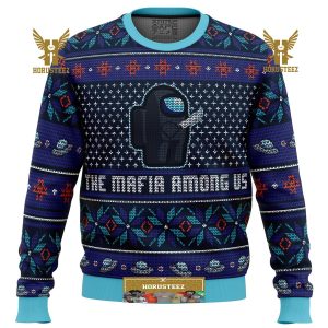 The Mafia Among Us Gifts For Family Christmas Holiday Ugly Sweater