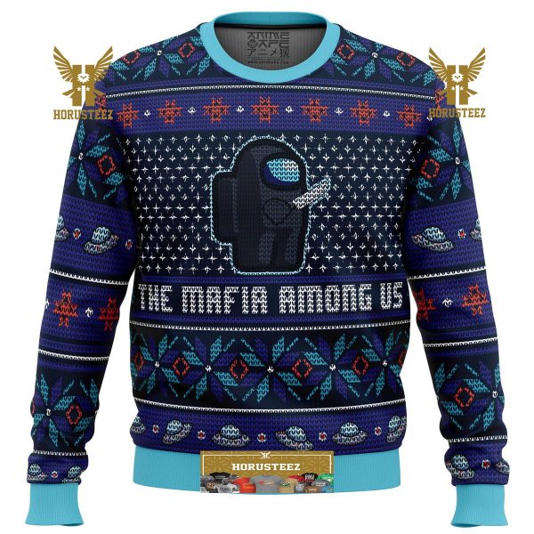 The Mafia Among Us Gifts For Family Christmas Holiday Ugly Sweater