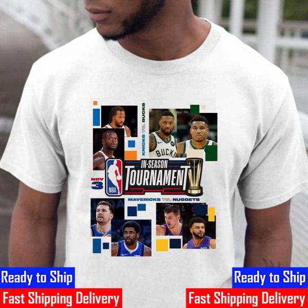 The NBA In-Season Tournament Schedule Unisex T-Shirt