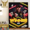 The New F1 Team Record 20 Wins In 2023 For The Oracle Red Bull Racing Team With Max Verstappen And Sergio Perez Home Decor Poster Canvas