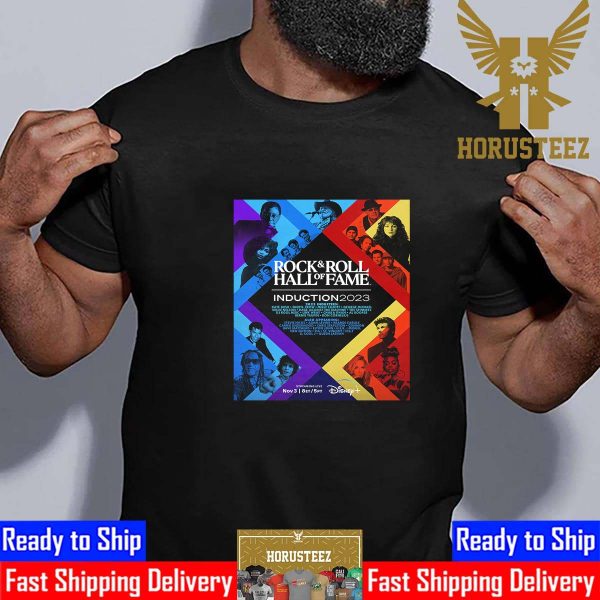 The Rock And Roll Hall Of Fame Induction 2023 Ceremony Unisex T-Shirt