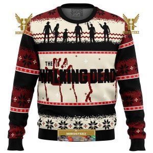 The Walking Dead Gifts For Family Christmas Holiday Ugly Sweater