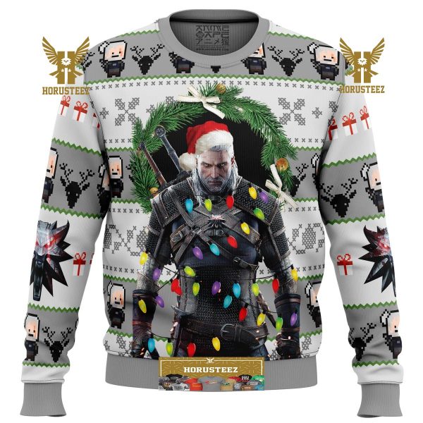 The Witcher Gifts For Family Christmas Holiday Ugly Sweater
