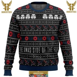 The Xmas Side Of The Force Star Wars Gifts For Family Christmas Holiday Ugly Sweater
