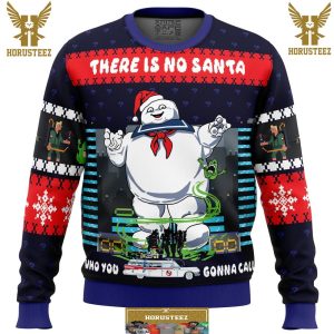 There Is No Santa Ghostbusters Gifts For Family Christmas Holiday Ugly Sweater