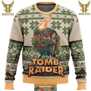 Tomb Raider Alt Gifts For Family Christmas Holiday Ugly Sweater