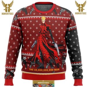 Trigun Vash The Stampede Gifts For Family Christmas Holiday Ugly Sweater