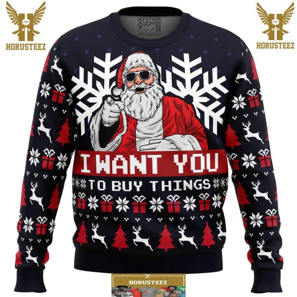 Uncle Santa Claus Gifts For Family Christmas Holiday Ugly Sweater