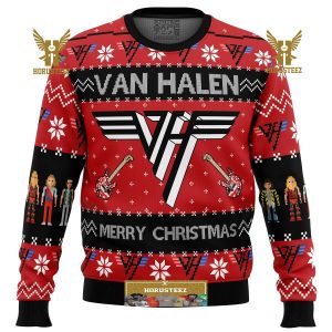 Van Halen Gifts For Family Christmas Holiday Ugly Sweater