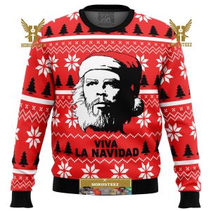 Viva La Navidad Che Guevara Gifts For Family Christmas Holiday Ugly Sweater