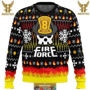 We Didnt Start The Fire This Christmas Fire Force Gifts For Family Christmas Holiday Ugly Sweater