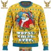 Worst Xmas Ever The Simpsons Gifts For Family Christmas Holiday Ugly Sweater