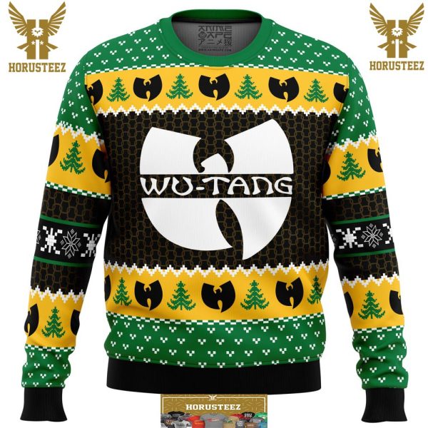 Yah Its Christmas Time Yo Wu Tang Clan Gifts For Family Christmas Holiday Ugly Sweater