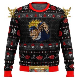 Yin Yang Naruto Sasuke Gifts For Family Christmas Holiday Ugly Sweater