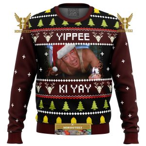 Yippee Ki Yay Ugly Die Hard Gifts For Family Christmas Holiday Ugly Sweater