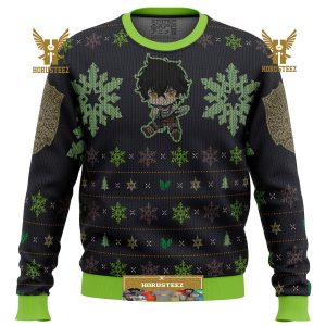 Yuno Black Clover Gifts For Family Christmas Holiday Ugly Sweater