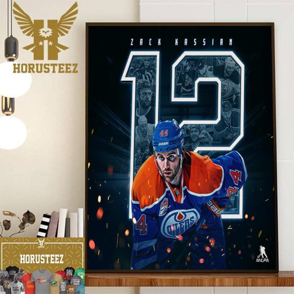 Zack Kassian Has Officially Announced His Retirement Following 661 Regular-Season Games With 12 Year Career In NHL Home Decor Poster Canvas