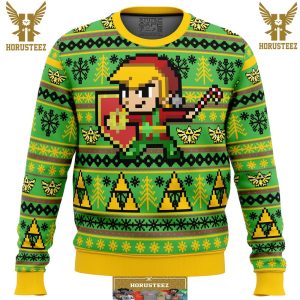Zelda Holiday Link Gifts For Family Christmas Holiday Ugly Sweater