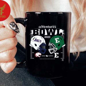 2023 68 Ventures Bowl Eastern Michigan Eagles Versus South Alabama Jaguars At Hancock Whitney Stadium Drink Coffee Mug