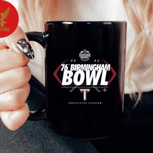 2023 76 Birmingham Bowl Troy Trojans At Protective Stadium Drink Coffee Mug