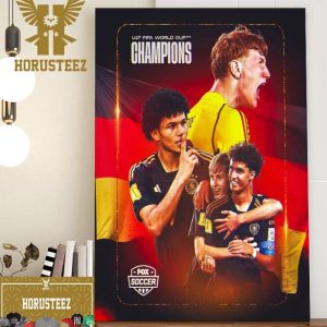 2023 FIFA U-17 World Cup Champions Are Germany Home Decor Poster Canvas