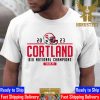 The SUNY Cortland Red Dragons Football Are 2023 NCAA DIII Stagg Bowl 50 National Champions Unisex T-Shirt