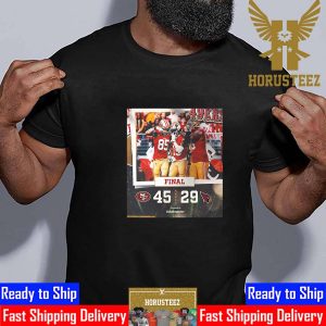 2023 NFC West Champions Are San Francisco 49ers Defeat Cardinals With 45-29 Unisex T-Shirt