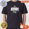 2023 Union Home Mortgage Gasparilla Bowl Georgia Tech Yellow Jackets Logo T-Shirt