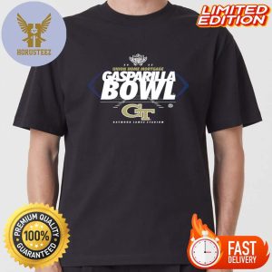 2023 Union Home Mortgage Gasparilla Bowl Georgia Tech Yellow Jackets At Raymond James Stadium Logo T-Shirt