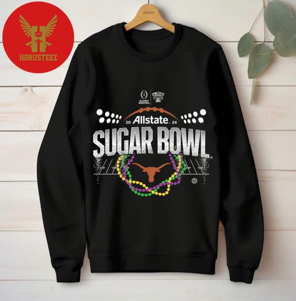 2024 Allstate Sugar Bowl College Football Playoff Semifinal Texas Longhorns At Caesars Superdome 90th Sugar Bowl Unisex T-Shirt