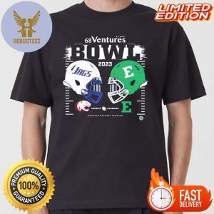 68 Ventures Bowl Game South Alabama Jaguars Vs Eastern Michigan Eagles Duel Helmets College Football Bowl T-shirt