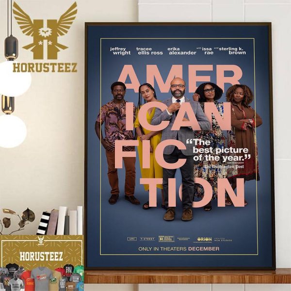 American Fiction The Best Picture Of The Year Official Poster Home Decor Poster Canvas
