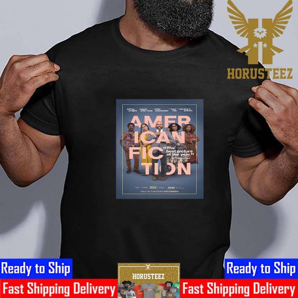 American Fiction The Best Picture Of The Year Official Poster Unisex T-Shirt
