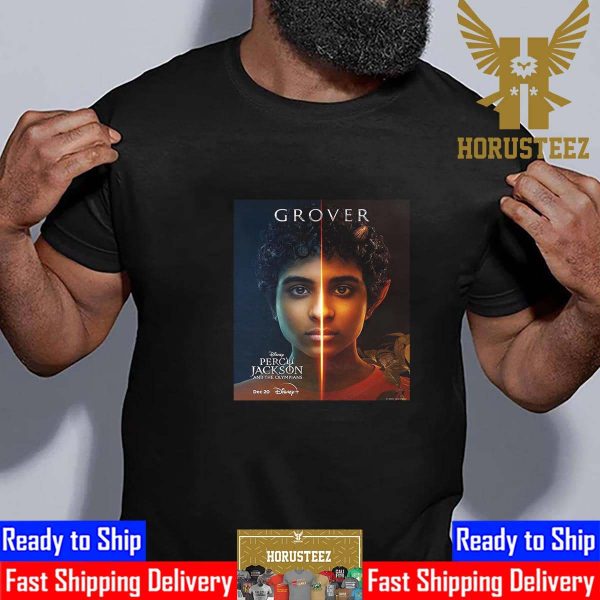 Aryan Simhadri As Grover Underwood In Percy Jackson And The Olympians Of Disney Unisex T-Shirt