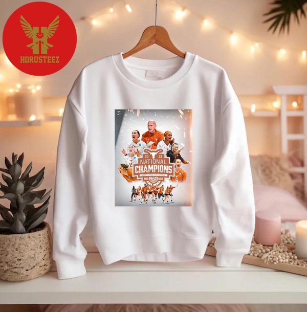 Back-To-Back National Champions For Texas Longhorns Volleyball NCAA 2023 Womens Volleyball Unisex T-Shirt