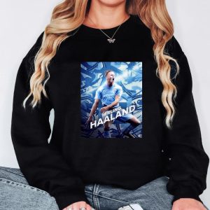 Big Congrats To The Viking Erling Haaland On 50 Premier League Goals In Only 48 Appearances Unisex T-Shirt