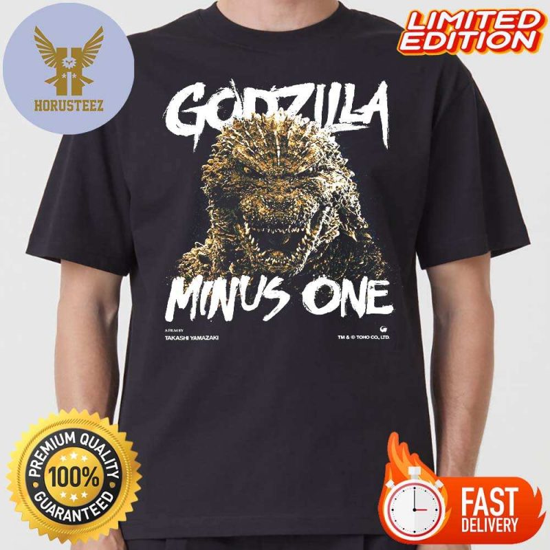 Big Face Godzilla Minus One Film Unisex T Shirt Horusteez 1463