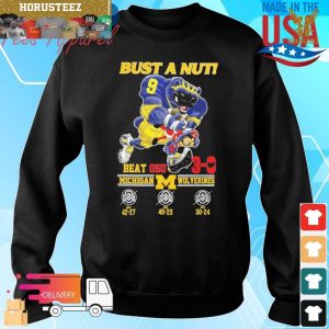 Bust A Nut Michigan Wolverines Beat Osu 3-0 Score Unisex T-Shirt