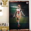 Mike Evans Extends His Own NFL Record For Most Consecutive 1,000-yard Receiving Seasons To Begin A Career With 10 Home Decor Poster Canvas