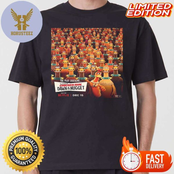 Chicken Run Dawn Of The Nugget A Second Chicken Run Is Upon Netflix On 15 December 2023 Classic T-shirt