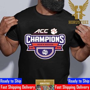Clemson Tigers Mens Soccer Are 2023 ACC Mens Soccer Conference Tournament Champions Unisex T-Shirt