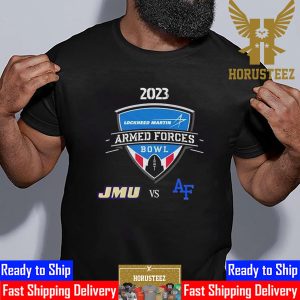 College Football Bowl Games 2023-24 Lockheed Martin Armed Forces Bowl 2023 James Madison vs Air Force Amon G Carter Stadium Fort Worth TX Unisex T-Shirt