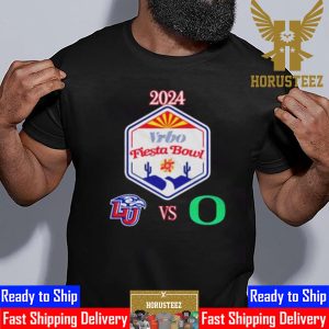 College Football Bowl Games 2023-24 Vrbo Fiesta Bowl 2024 Liberty vs Oregon State Farm Stadium Glendale AZ CFB Bowl Game Unisex T-Shirt