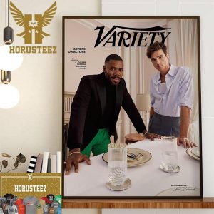 Colman Domingo And Jacob Elordi For Actors On Actors Of Variety Home Decor Poster Canvas