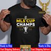 Columbus Crew 2023 MLS Cup Champions Three Rings Unisex T-Shirt