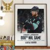 Congrats Ottawa Senators Player Vladimir Tarasenko 700 Games in NHL Home Decor Poster Canvas